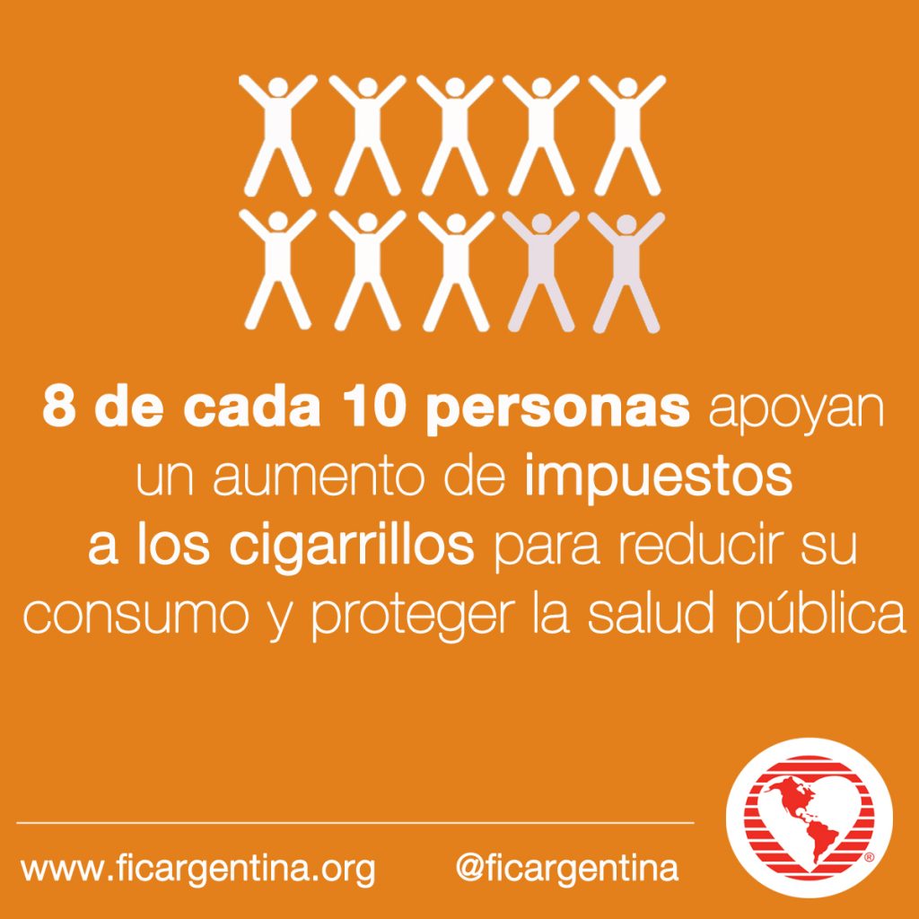 8 de cada 10 personas apoyan un aumento de impuestos a los cigarrillos para reducir su consumo
