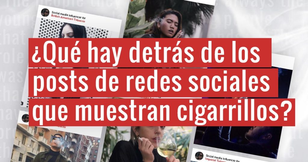 Acciones publicitarias de las tabacaleras para comercializar cigarrillos a través de las redes sociales en los EE. UU. y en todo el mundo