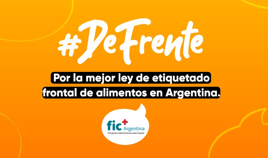 #DeFrente: lanzan una campaña para que la Cámara de Diputados apruebe el proyecto de etiquetado frontal