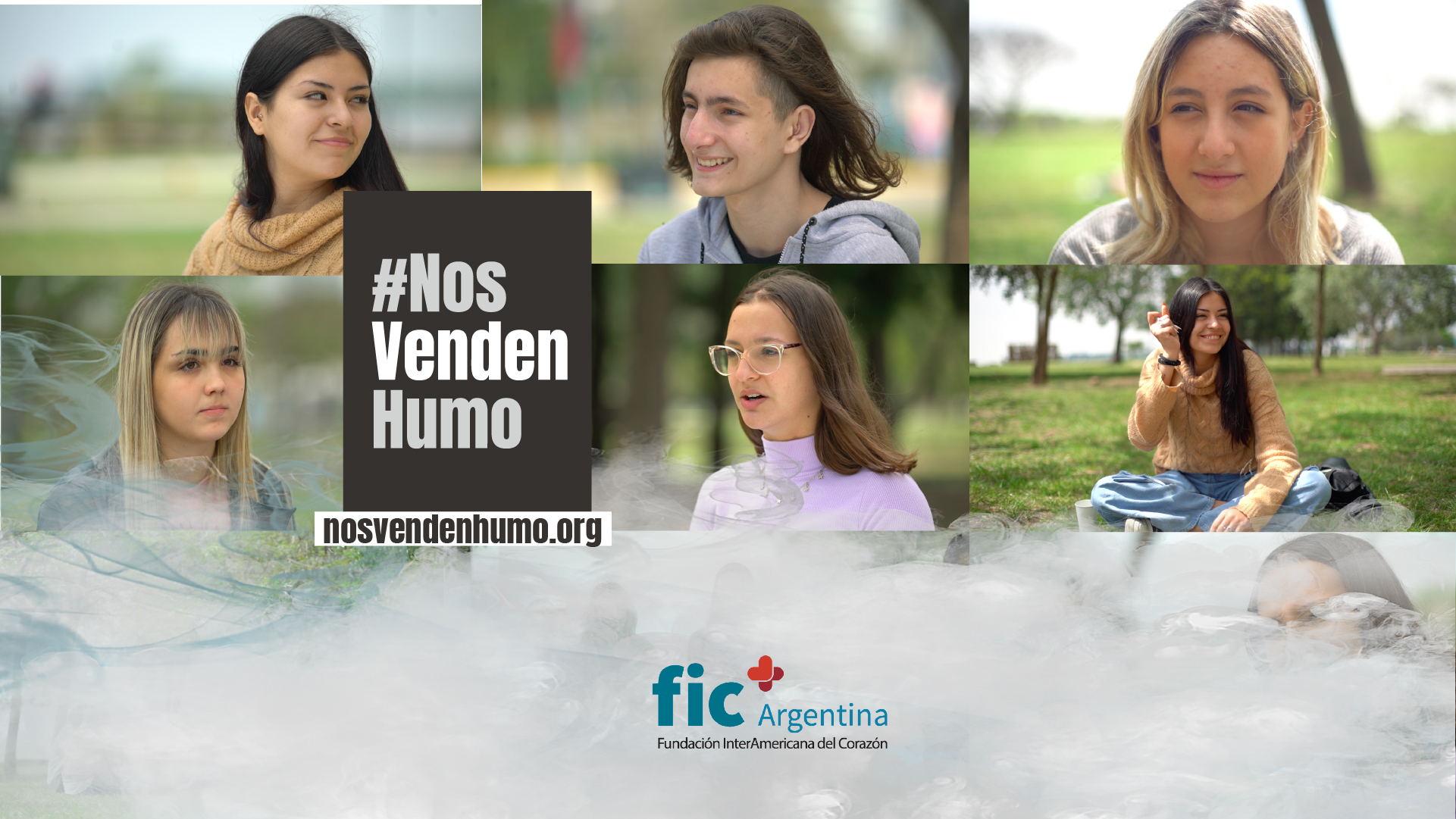 #NosVendenHumo: presentan una campaña para promover leyes provinciales de control de tabaco